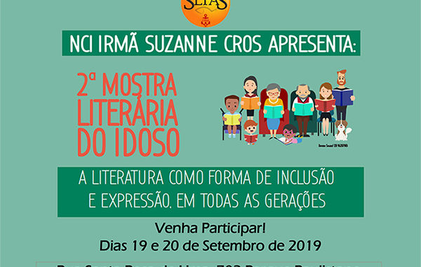 Mostra literaria NCI Irmã Suzane Cros