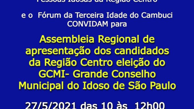 Candidatos Região centro