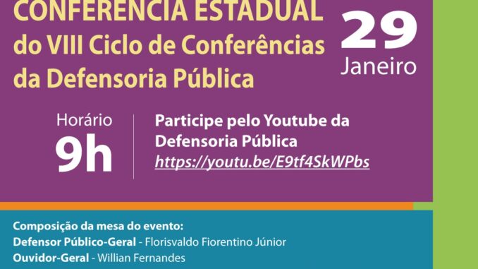 Conferencia Defensoria Pública SP