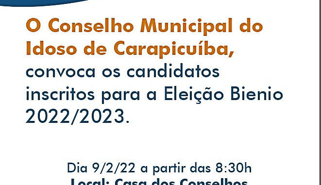 Carapicuíba eleição CMI