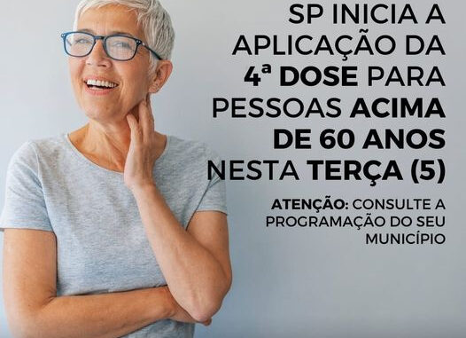 vacina 60+ quarta dose