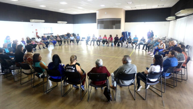 Rodas de Conversa com idosos da Prefeitura de SJC